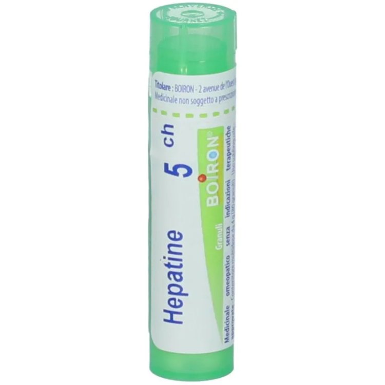 Boiron Hepatine 5CH Granuli Omeopatici in Tubo Erogatore