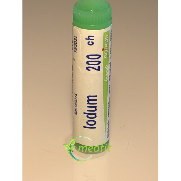 Boiron Iodum 200CH Globuli Omeopatici Monodose