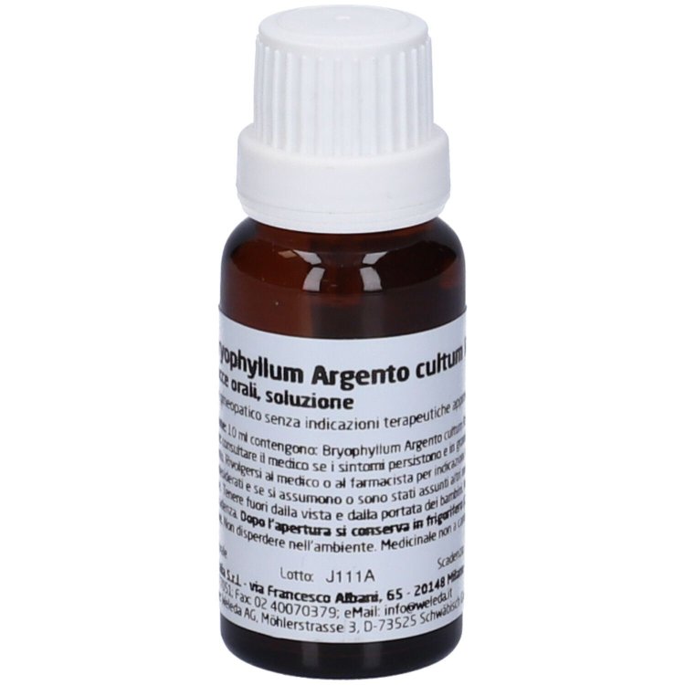 Weleda Bryophyllum Argento Cultum D3 Gocce Orali Omeopatiche 20ml