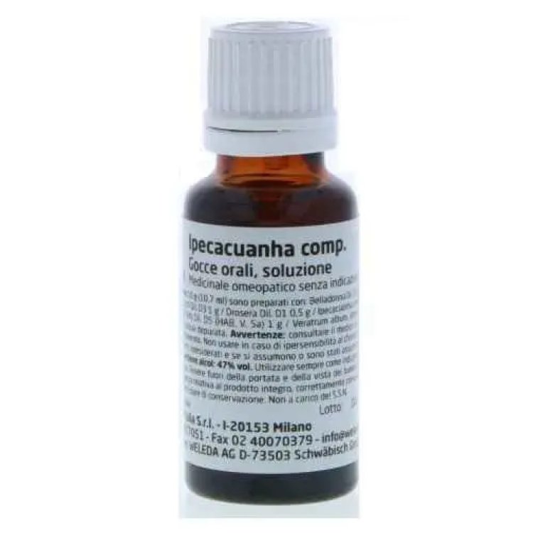 Weleda Ipecacuana Composta 20ml Gocce Omeopatiche