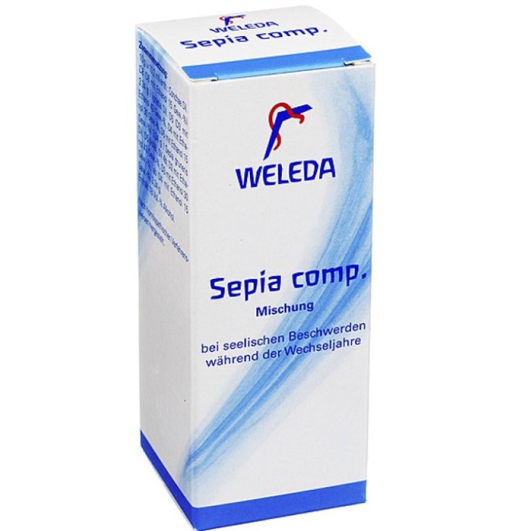 Weleda Sepia Compositum Gocce Omeopatiche per Disturbi Menopausa 50ml