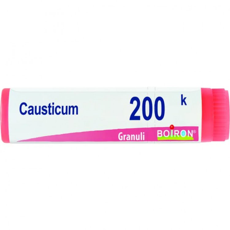 Boiron Causticum 200K Globuli Omeopatico tubo monodose Boiron Causticum 200K Globuli Omeopatico tubo monodose
