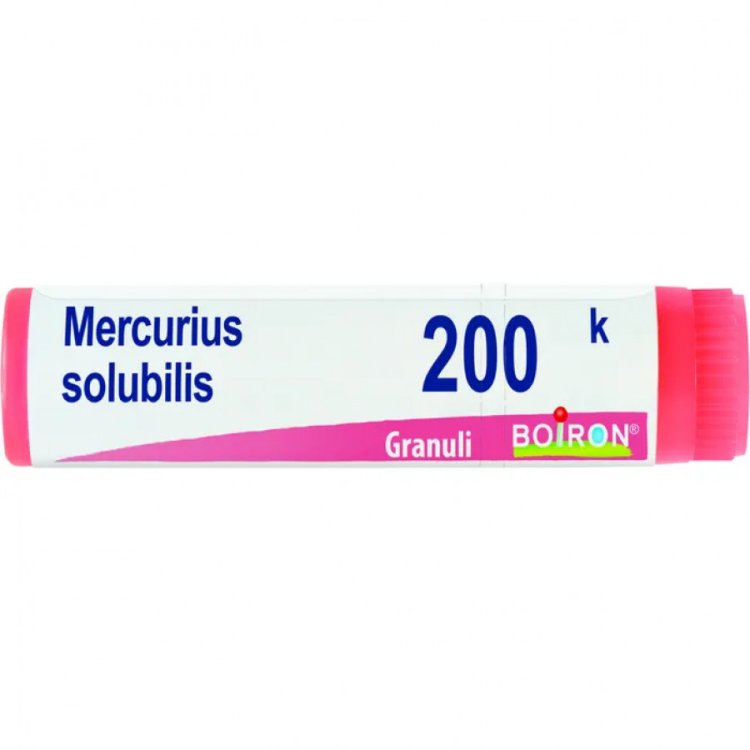 Boiron Mercurius Solubilis Globuli 200K Omeopatico 1G