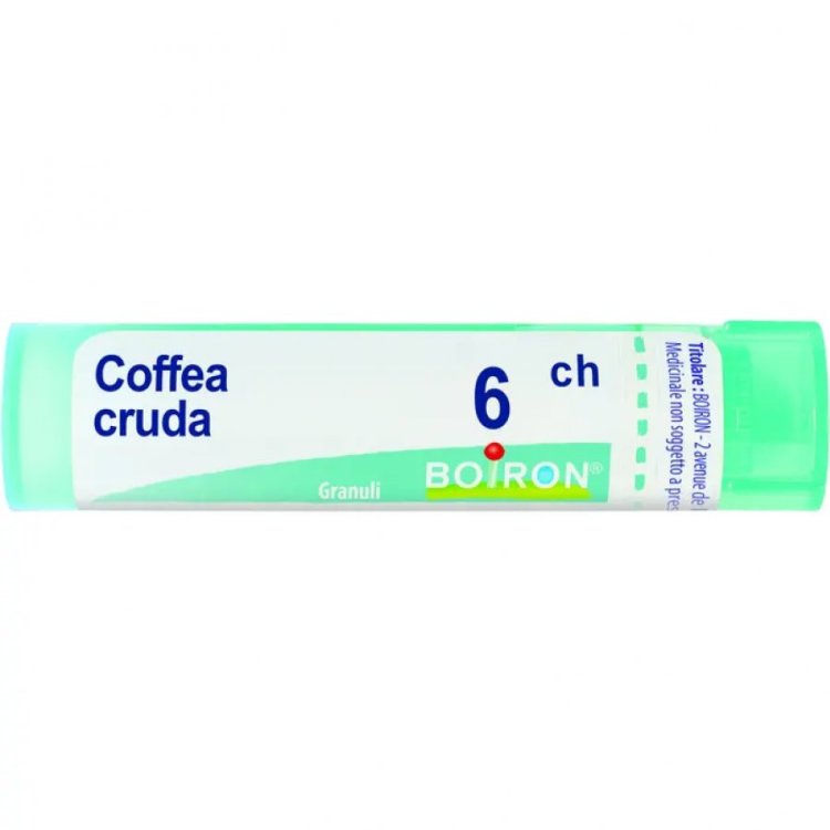 Boiron Coffea Cruda 6CH Granuli Omeopatico in Tubo