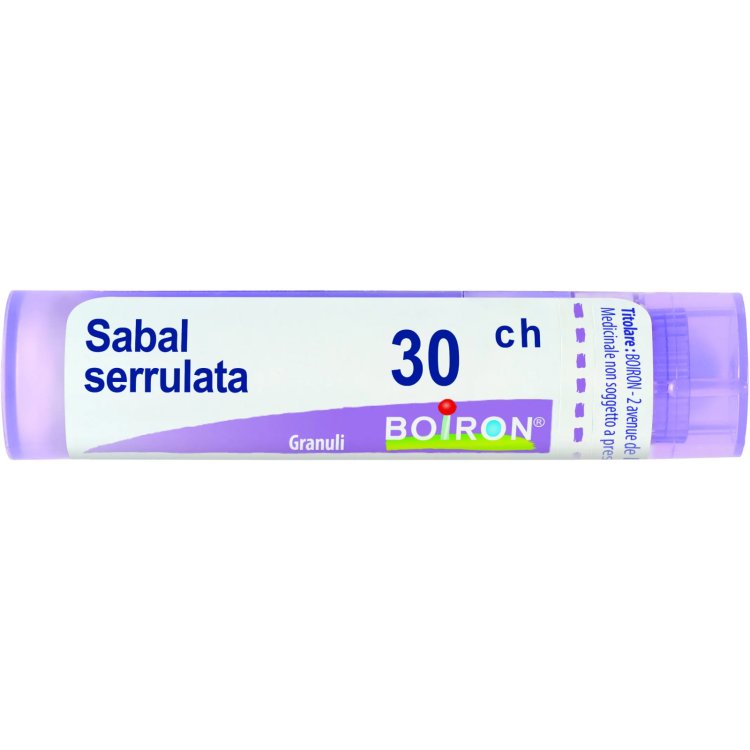 Boiron Sabal Serrulata 30CH Granuli Omeopatico Tubo da 4g