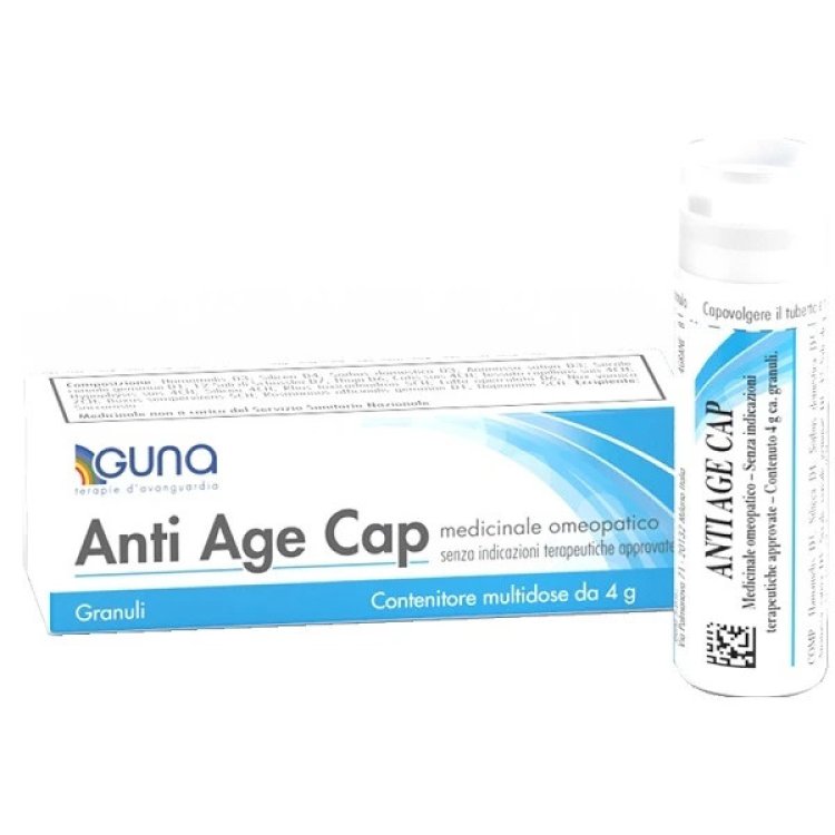 Guna Anti Age Cap Granuli 4g Medicinale Omeopatico per Capelli