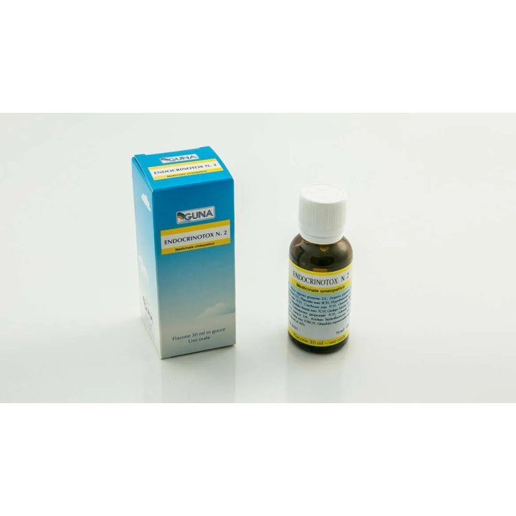 Guna Endocrinotox N.02 Gocce Omeopatiche per Benessere Ghiandole 30ml