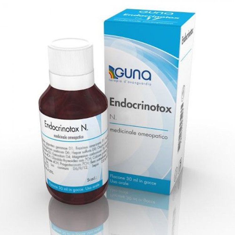 Guna Endocrinotox 3 Gocce Omeopatiche per Benessere Endocrino 30ml