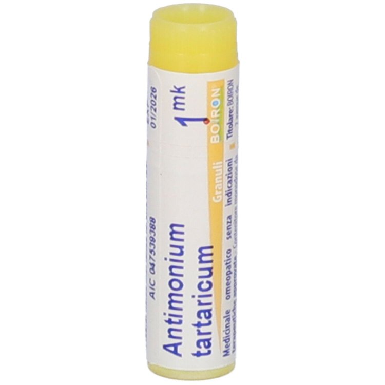 Boiron Antimonium Tartaricum MK: Globuli Omeopatici