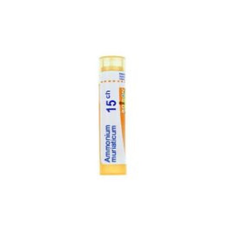 Boiron Ammonium Muriaticum 15CH Granuli Omeopatico in Flacone Boiron Ammonium Muriaticum 15CH Granuli Omeopatico in Flacone