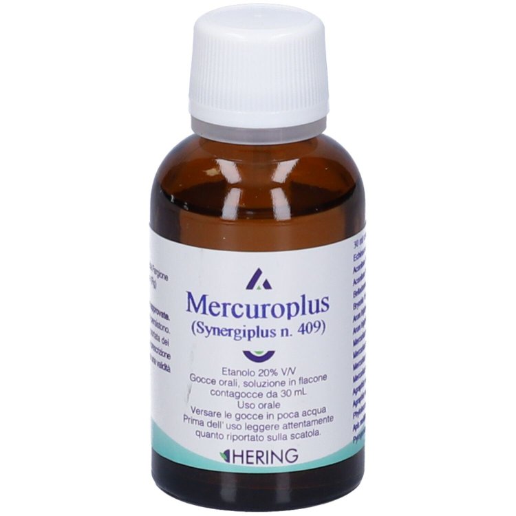 Hering Mercuroplus Gocce Omeopatiche per il benessere 30ml