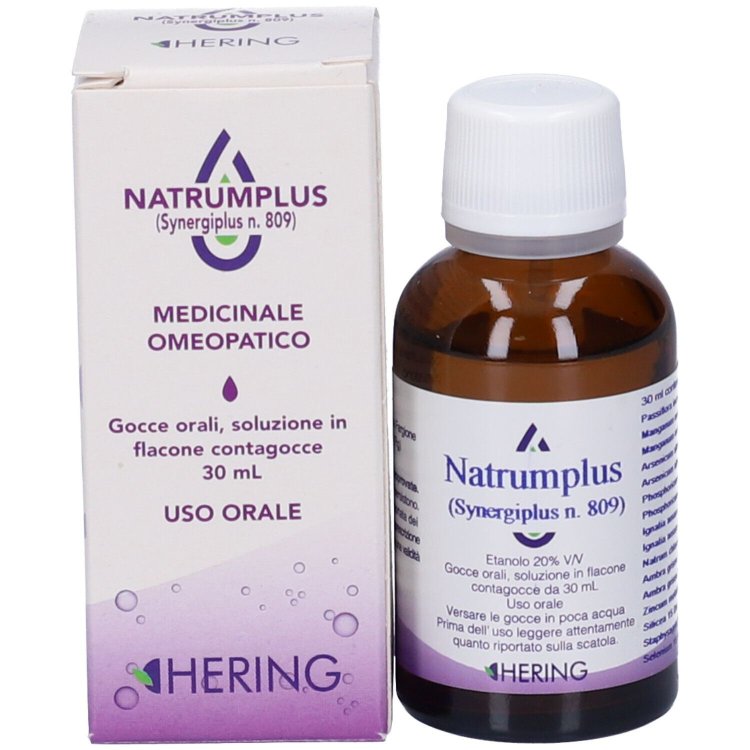 Hering Natrumplus Gocce Omeopatiche per Depressione 30ml