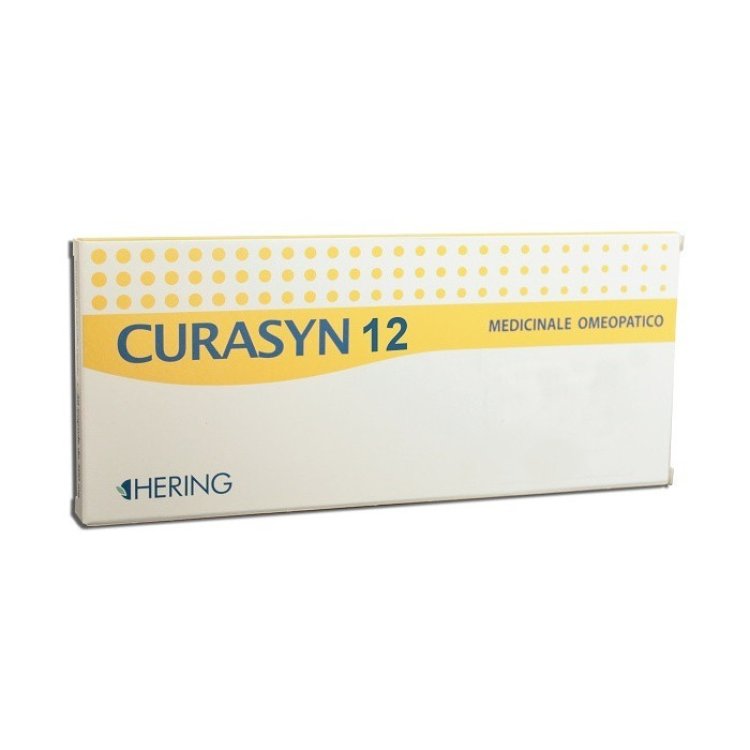 Hering Curasyn 12 Integratore Omeopatico per Artrosi, Traumi, Tendiniti - 30 Capsule