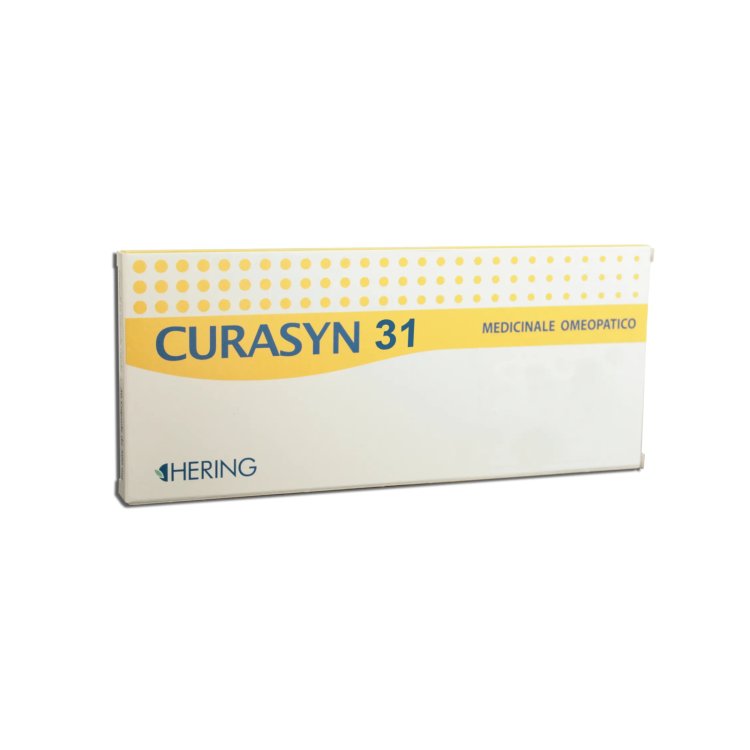 Hering Curasyn 31 Capsule Omeopatiche Supporto Terapie 30 Pezzi