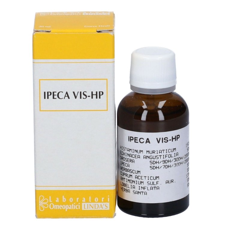 Lindas Ipeca Vis Hp Gocce Omeopatiche 30ml
