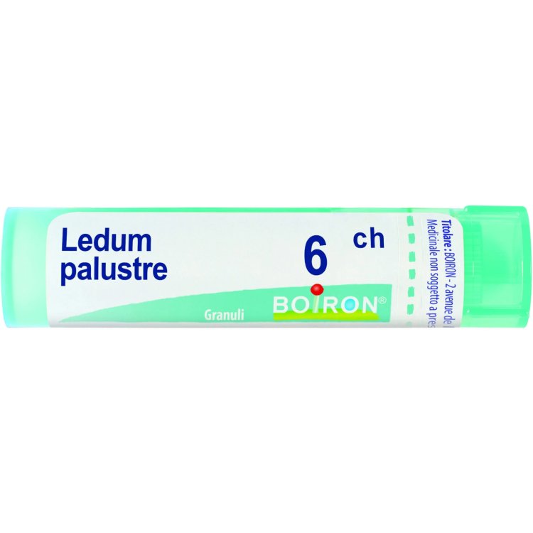 Boiron Ledum Palustre 6CH Granuli Omeopatici da 4g Boiron Ledum Palustre 6CH Granuli Omeopatici da 4g