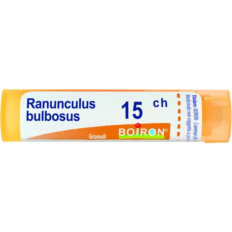Boiron Ranunculus Bulbosus 15CH Granuli Omeopatici in Tubo