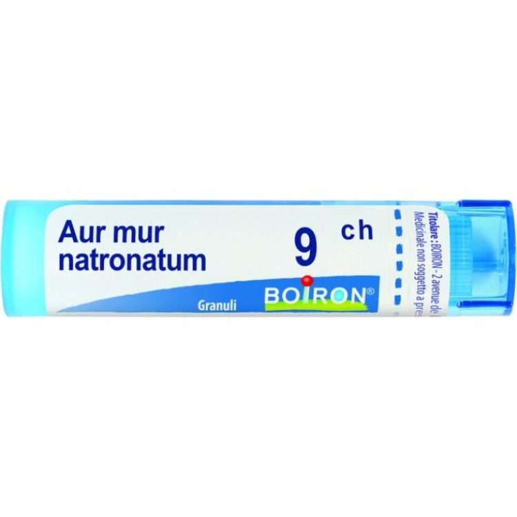 Boiron Aurum Muriaticum Natronatum Granuli Omeopatici 9CH 4g