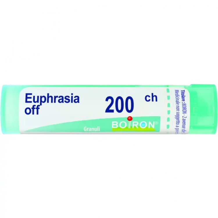 Boiron Euphrasia Officinalis 200CH Granuli Omeopatici per fastidi agli occhi