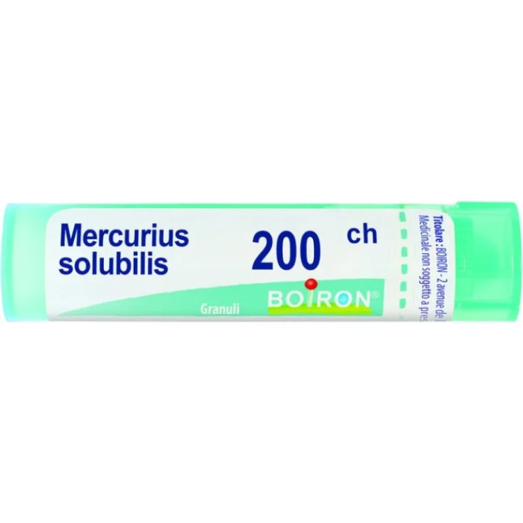 Boiron Mercurius Solubilis 200CH Granuli Omeopatici 4g