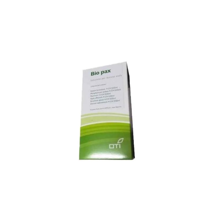 Oti Bio Pax Composto Omeopatico per Stress e Ansia, 20 Fiale