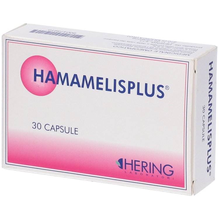 Hering Hamamelis Plus Medicinale Omeopatico per Benessere 30 Capsule