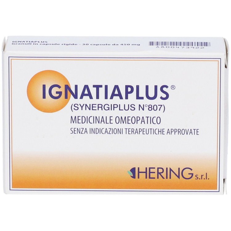 Hering Ignatiaplus Capsule Omeopatiche per Ansia e Nervosismo 30 Capsule