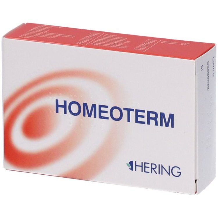 Hering Homeoterm Capsule Omeopatiche per Febbre e Influenza 30 Capsule
