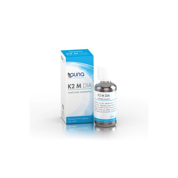 Guna K2M Dia Gocce Omeopatiche per Diabete Tipo 1 30 ml