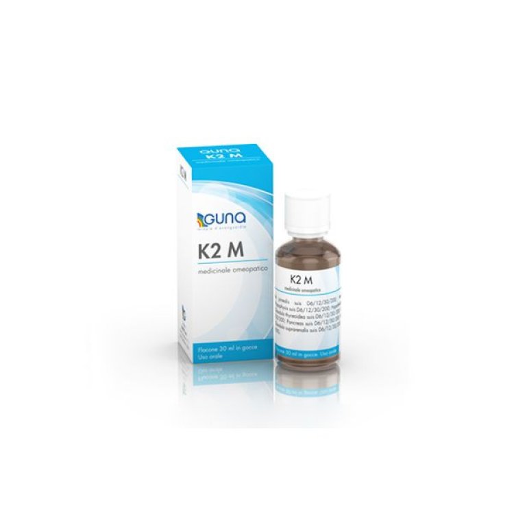 Guna K2M Gocce Medicinale Omeopatico per Equilibrio Neuroendocrino Maschile 30ml