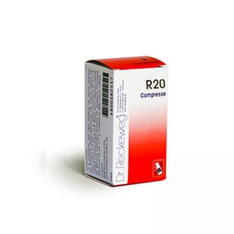 Dr. Reckeweg R20 Omeopatico per Disfunzioni Endocrine 100 Compresse