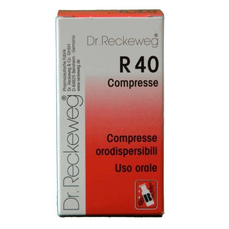 Dr. Reckeweg R40 Omeopatico per Diabete 100 Compresse
