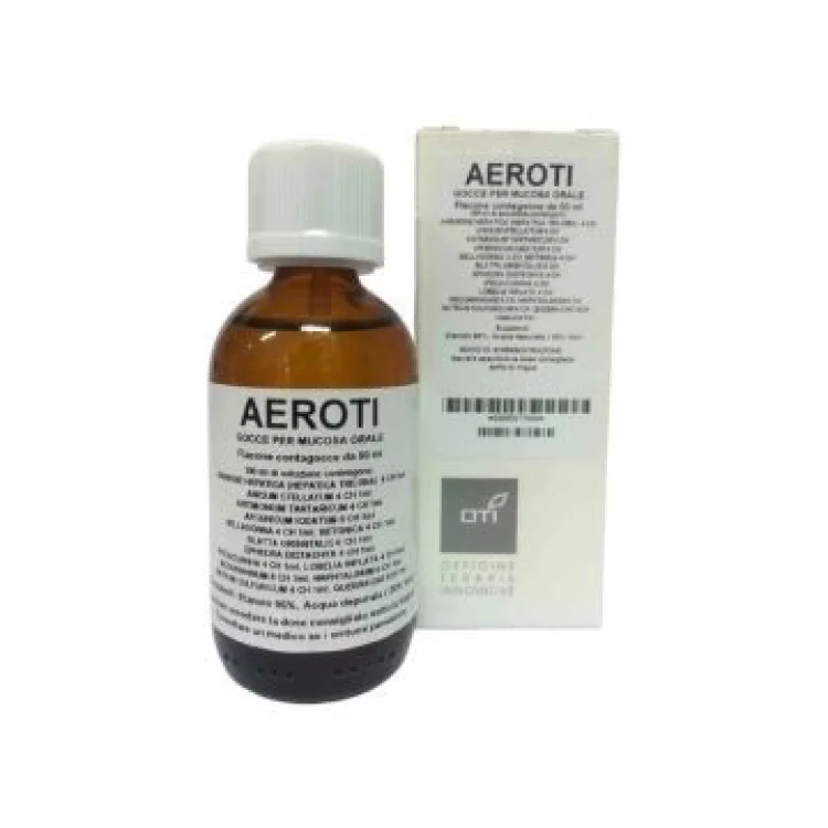 Oti Aeroti Composto Gocce Omeopatico per Benessere Respiratorio 50ml Oti Aeroti Composto Gocce Omeopatico per Benessere Respiratorio 50ml