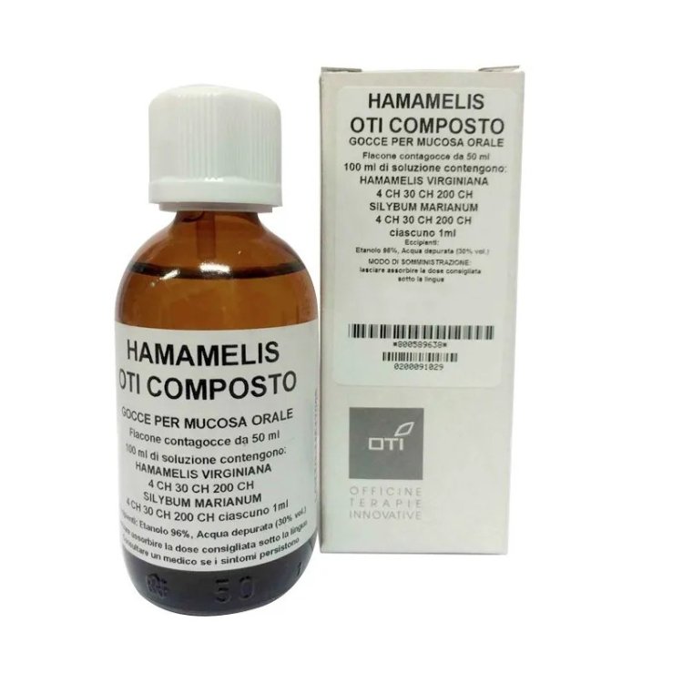 Oti Hamamelis Comp Gocce Medicinale Omeopatico in Gocce 50ml