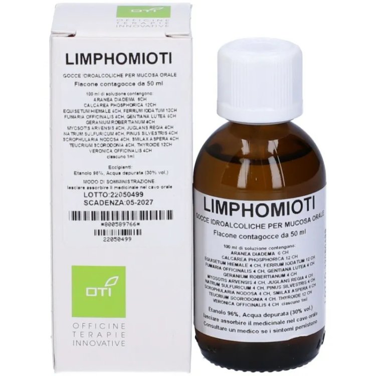 Oti Limphomioti Composto Gocce Omeopatiche per Linfoghiandole 50ml