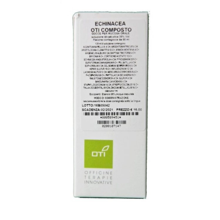 Oti Gamma Echinacea Gocce Omeopatico per Sistema Immunitario 50ml
