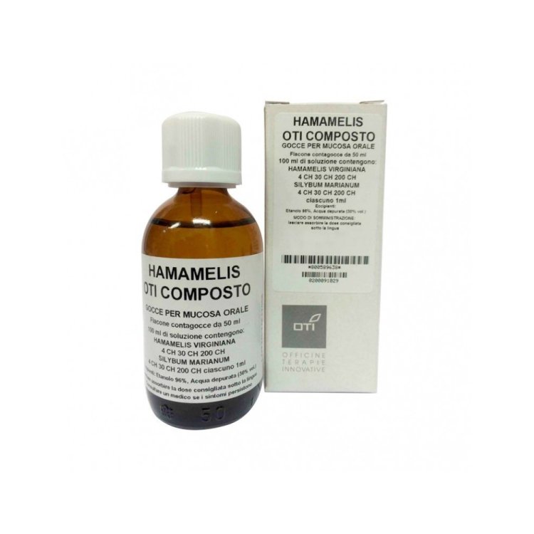 Oti Gamma Hamamelis Gocce Omeopatiche per Circolazione 50ml