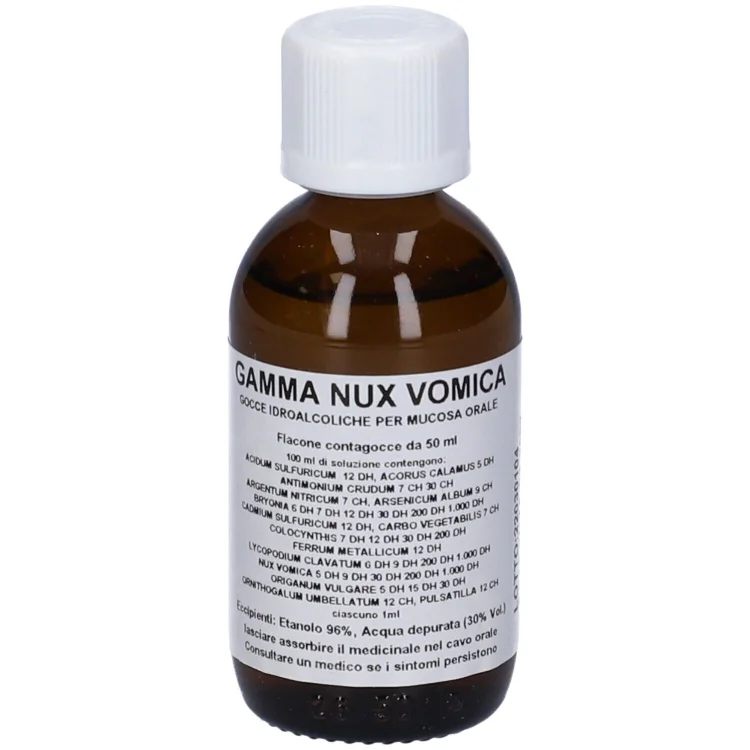 Oti Gamma Nux Vomica Gocce Omeopatiche 50ml Oti Gamma Nux Vomica Gocce Omeopatiche 50ml