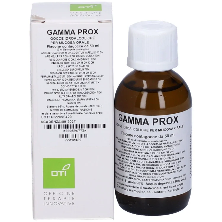 Oti Gamma Prox Composto Gocce Omeopatico 50ml Oti Gamma Prox Composto Gocce Omeopatico 50ml