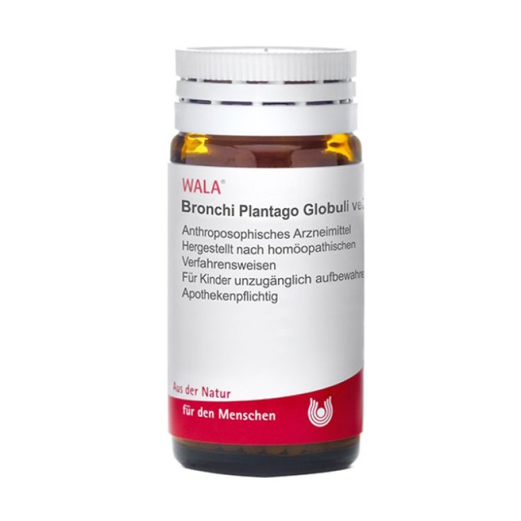 Wala Bronchi Plantago Compositum Globuli Velati Rimedio Omeopatico 20g