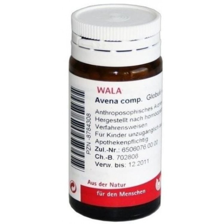 Wala Avena Compositum Globuli Medicinale Omeopatico per Insonnia 20g Wala Avena Compositum Globuli Medicinale Omeopatico per Insonnia 20g