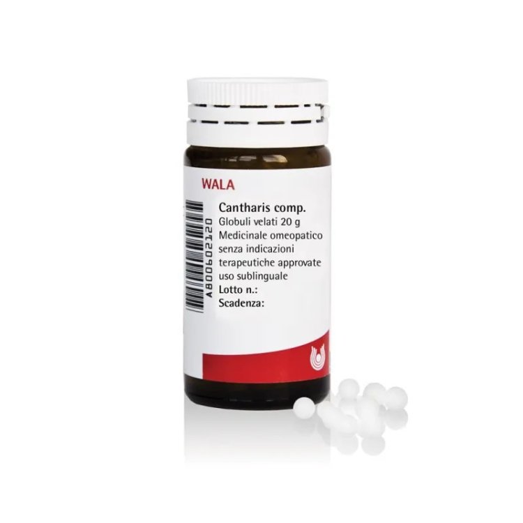 Wala Cantharis Compositum Globuli Velati Omeopatico per Infiammazioni Urinarie 20g
