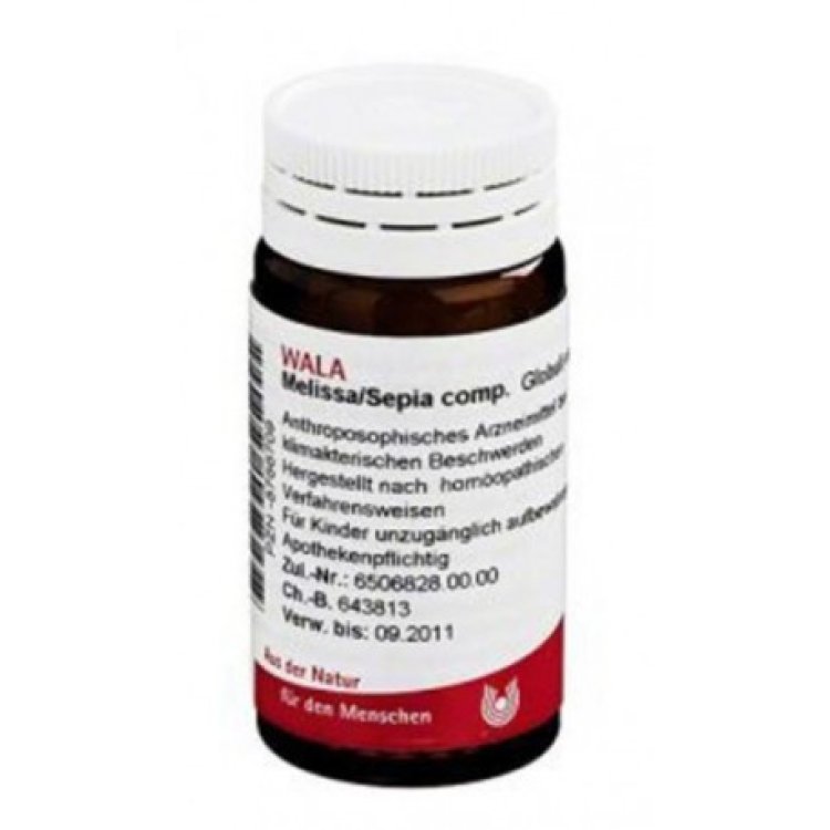 Wala Melissa Sepia Compositum Globuli Omeopatico per Menopausa 20g