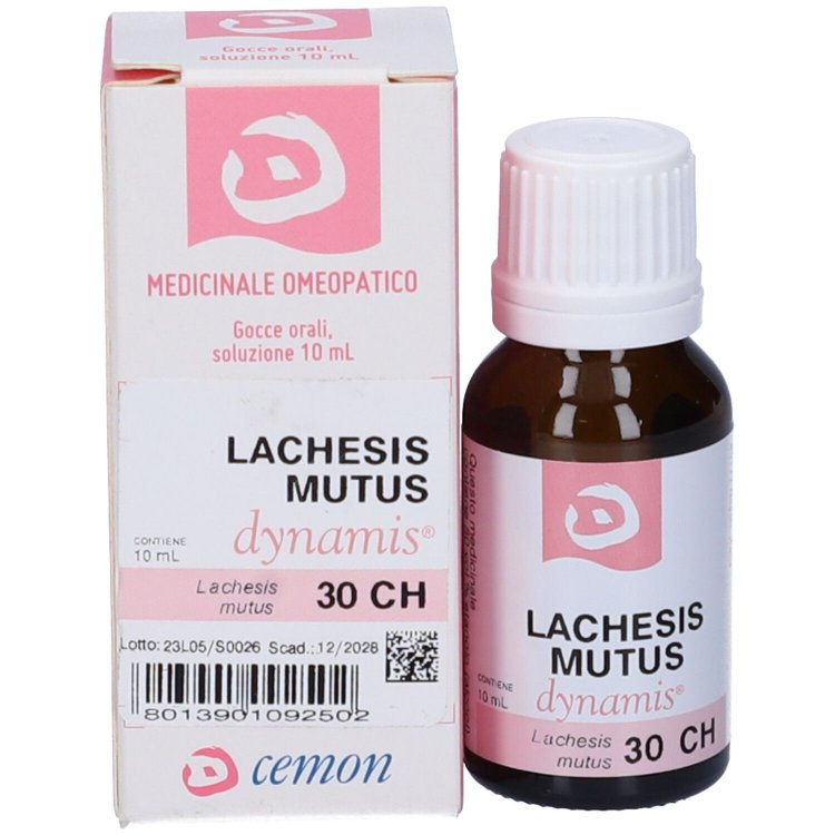 Cemon Lachesis Mutus 30CH Gocce Omeopatiche 10ml