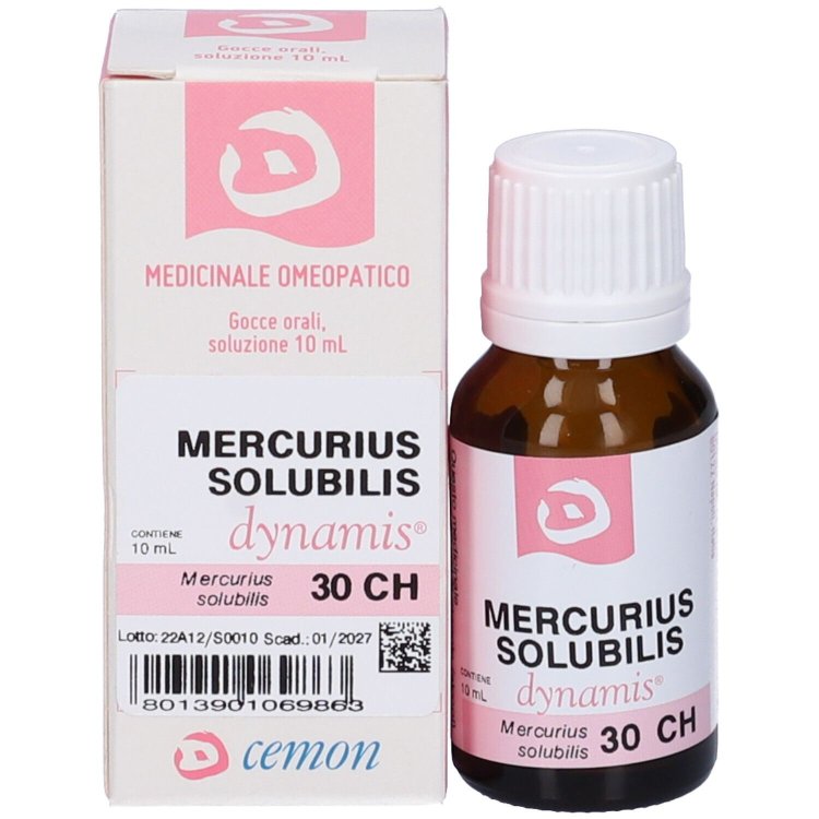 Cemon Mercurius Solub Gocce Omeopatiche per Disturbi Respiratori 10ml Cemon Mercurius Solub Gocce Omeopatiche per Disturbi Respiratori 10ml