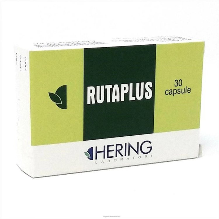 Hering Rutaplus Capsule Omeopatiche per Benessere Muscolo-Scheletrico 30cps