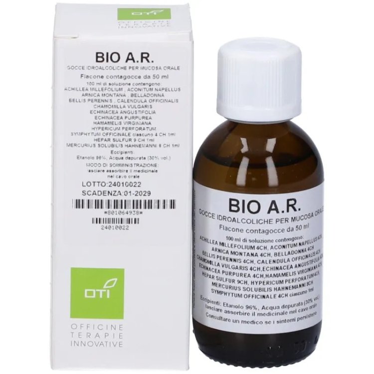 Oti Bio Ar Composto Gocce Omeopatiche per Infiammazioni 50ml