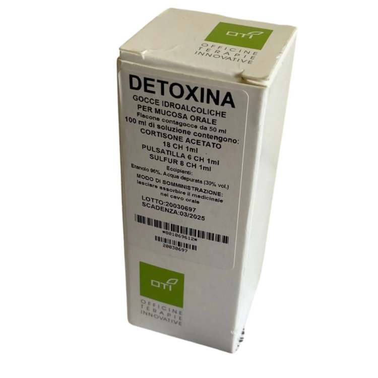 Oti Detoxina Composto Gocce Omeopatiche per Reattivit&agrave; Tissutale 50ml