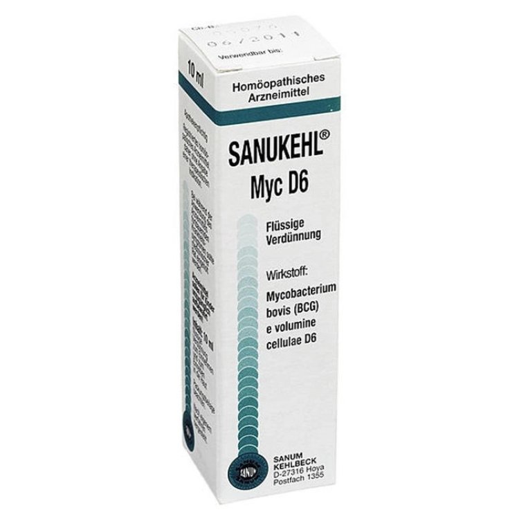 Sanum-Kehlbeck Sanukehl Myc D6 Gocce Orali Rimedio Omeopatico 10ml