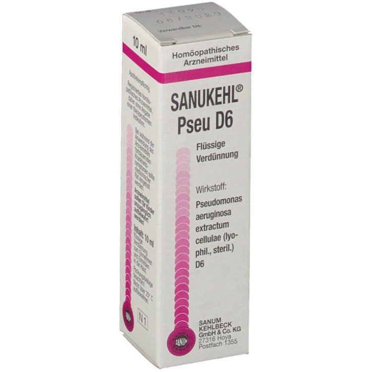 Sanum-Kehlbeck Sanukehl Pseu D6 Gocce Orali Omeopatico 10ml